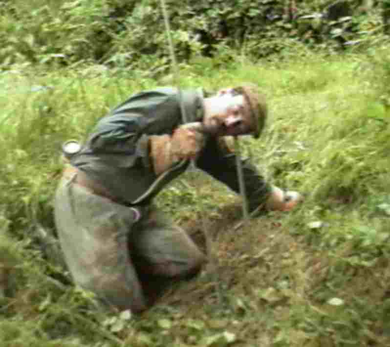 Utilisation d'une sonde pour localiser la chasse